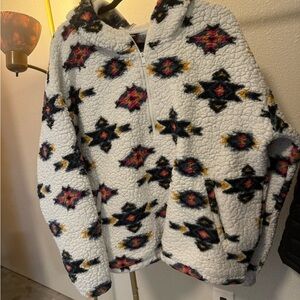 Wrangler Multicolor Teddy Jacket